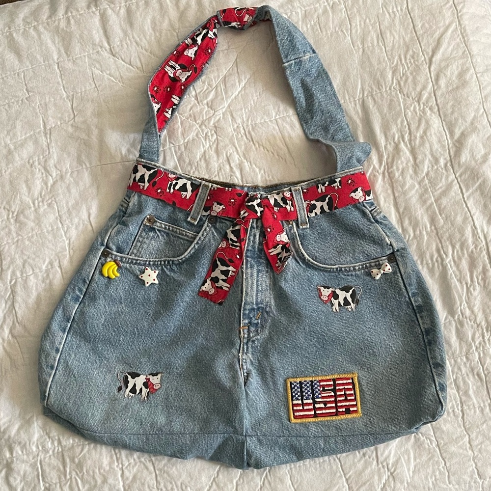 Hand Made Levi Denin Jean Tote